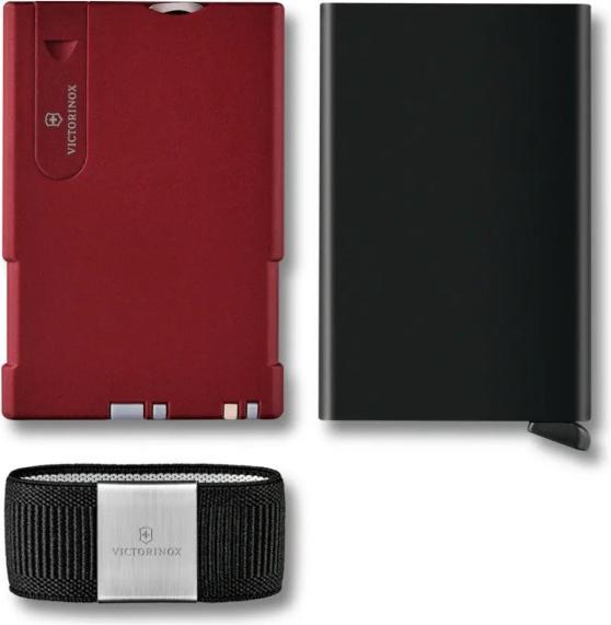 Actual product image Victorinox Smart Card Wallet Iconic Red
