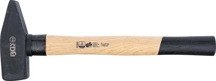 Produktbild BGS Schlosserhammer Hickory-Stiel DIN 1041 2000 g (2208 g)