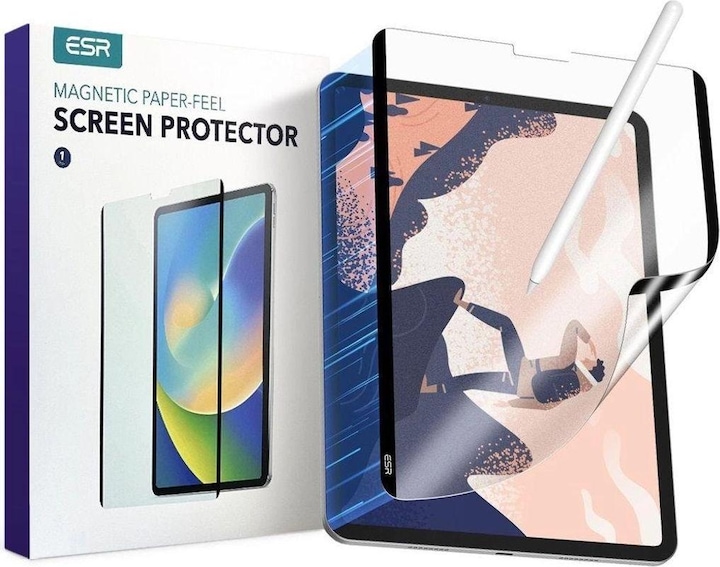 Produktbild ESR PAPER-FEEL - Magnetic Screen (1 Stück, IPad Pro 11)