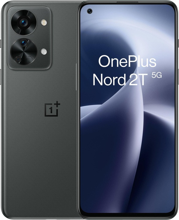 Produktbild OnePlus Nord 2T (128 GB, Gray shadow, 6.43", Dual SIM, 50 Mpx, 5G)