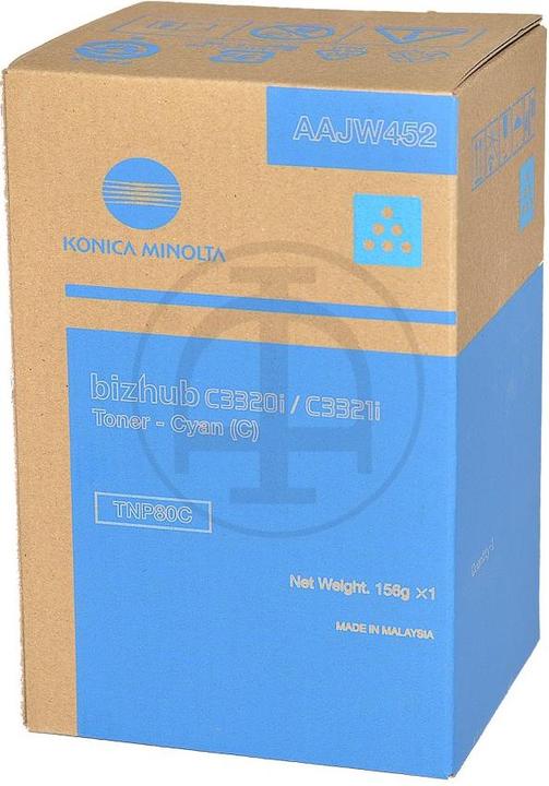 Produktbild Konica Minolta Minolta TNP80C - Cyan - Original - Tonerpatrone (C)