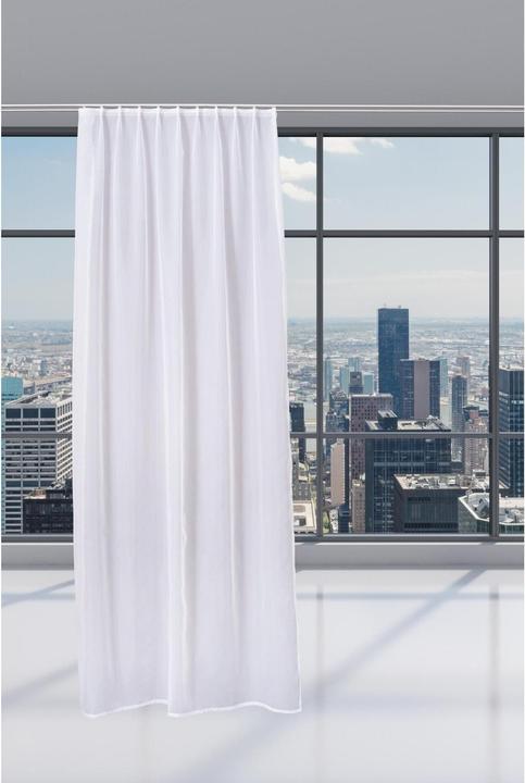 Casa Leon Ready made curtain Voilet, Day, white (135 x 245 cm)