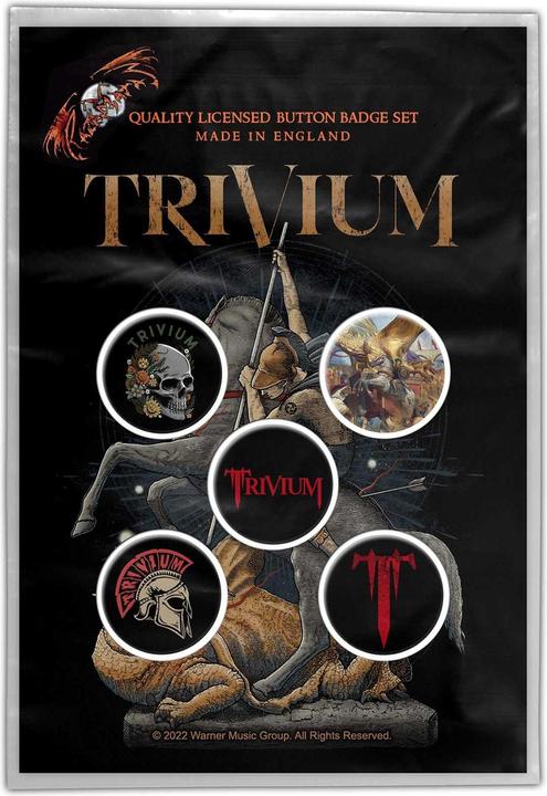 Produktbild Universal Textiles In The Court Of The Dragon Badge Set (Pack of 5)