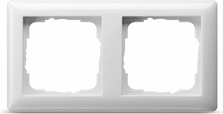 Actual product image Gira 2-gang System 55 frame, Standa