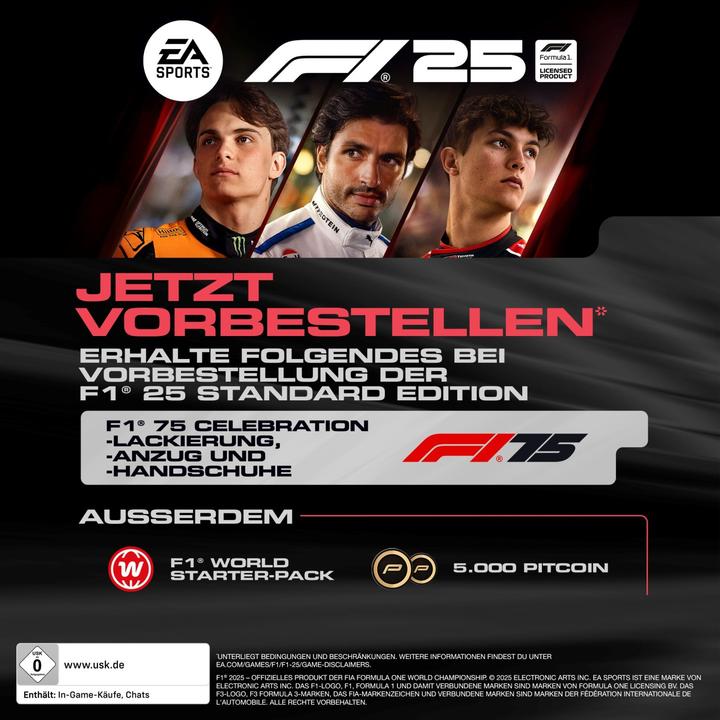 Produktbild EA Games F1 25 (Xbox Series X, Englisch, Französisch)