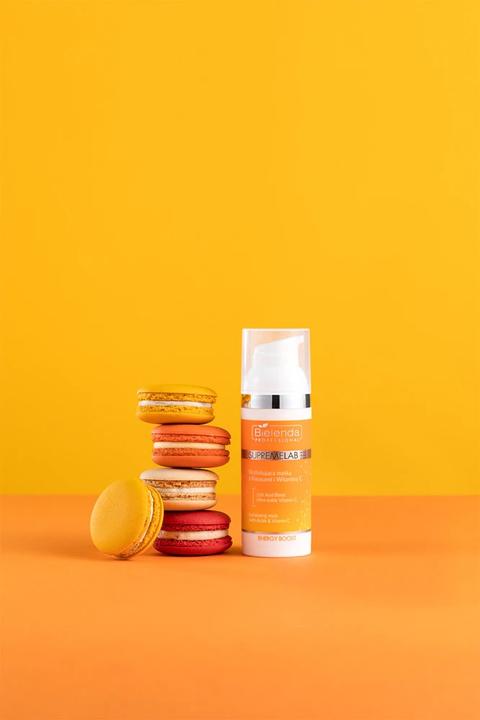 Actual product image Bielenda Professional Supremelab Energy Boost Exfoliating Mask With Acids & Vitamin C Exfoliating (50 g)