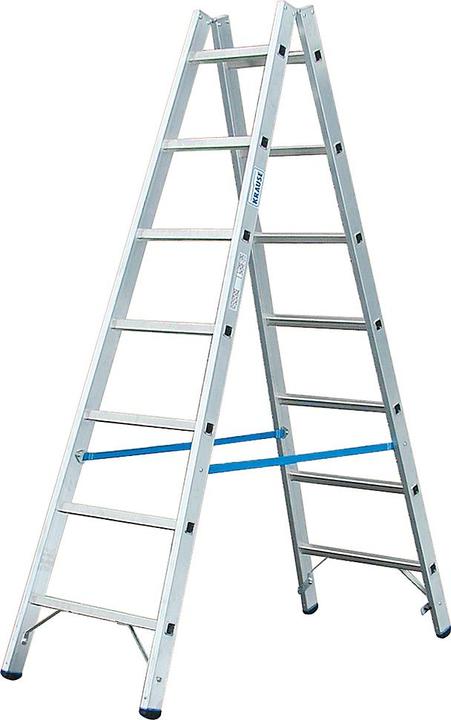 Produktbild Krause Sprossendoppelleiter, aus Aluminium (Gerüst, 205 cm)