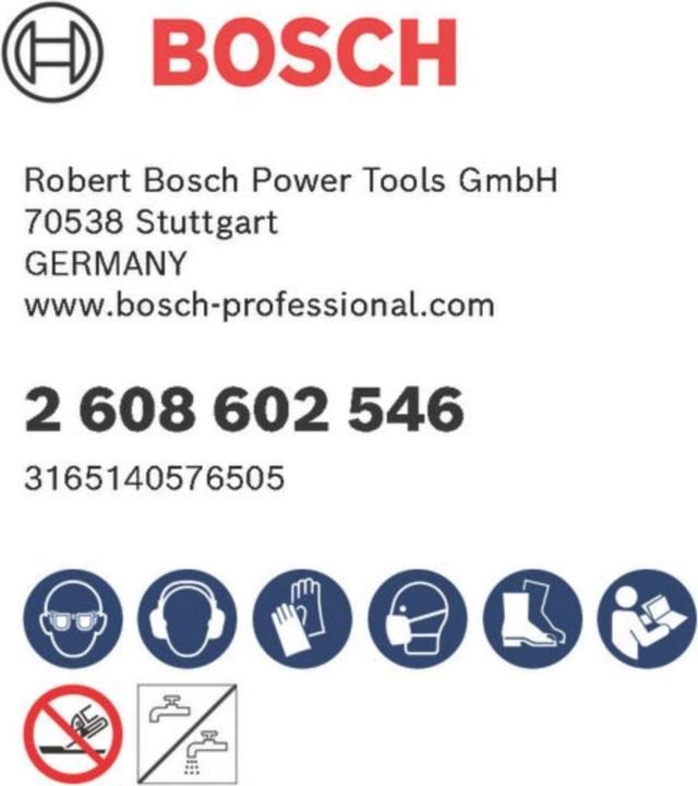 Immagine prodotto Bosch Professional Zubehör Lama diamantata Standard per calcestruzzo, 450 x 25,40 x 3,6 x 10 mm