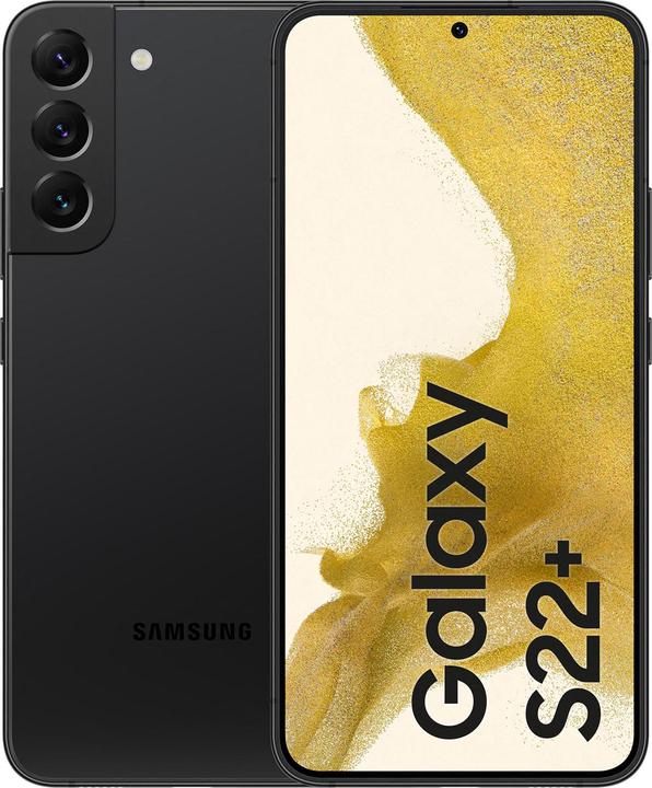 Produktbild Samsung Galaxy S22+ EU (128 GB, Phantom Black, 6.60", Dual SIM, 5G)
