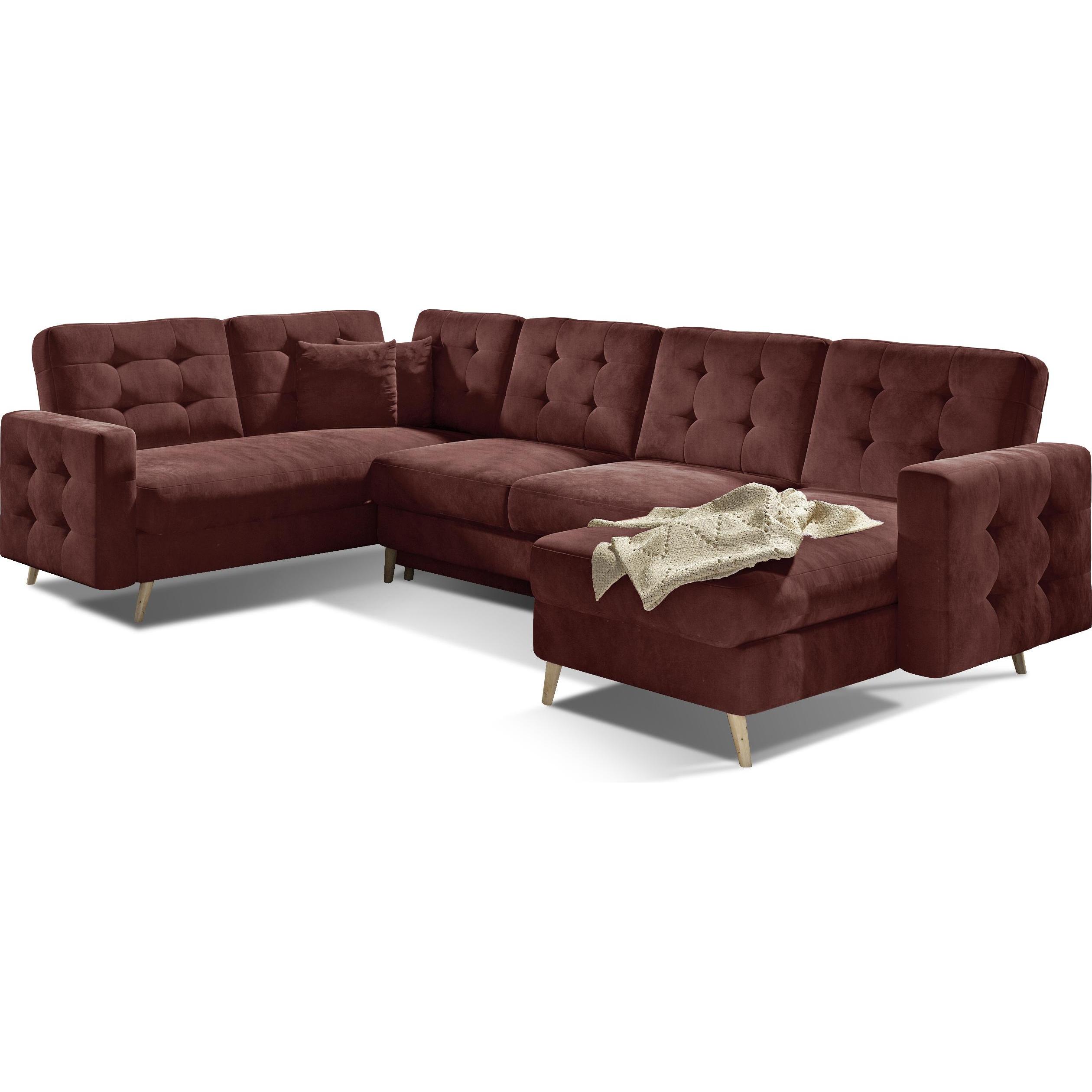 ELTAP, Sofa, Asgard U (Wohnlandschaft, 5-Sitzer, Bettsofa)