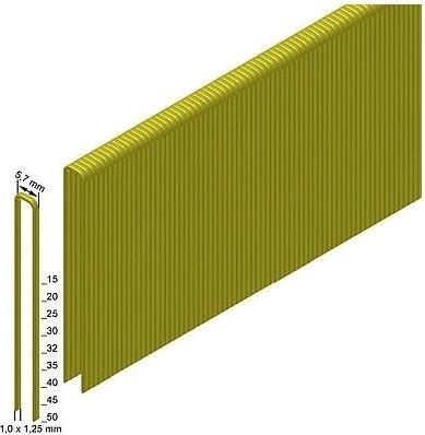 Actual product image Prebena Staples galvanised resinated23 mm