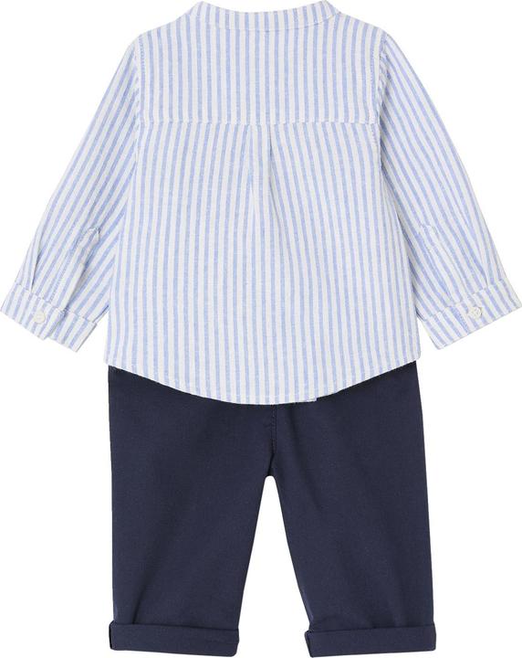 Produktbild Vertbaudet Baby-Set: Gestreiftes Hemd & Hose (86)