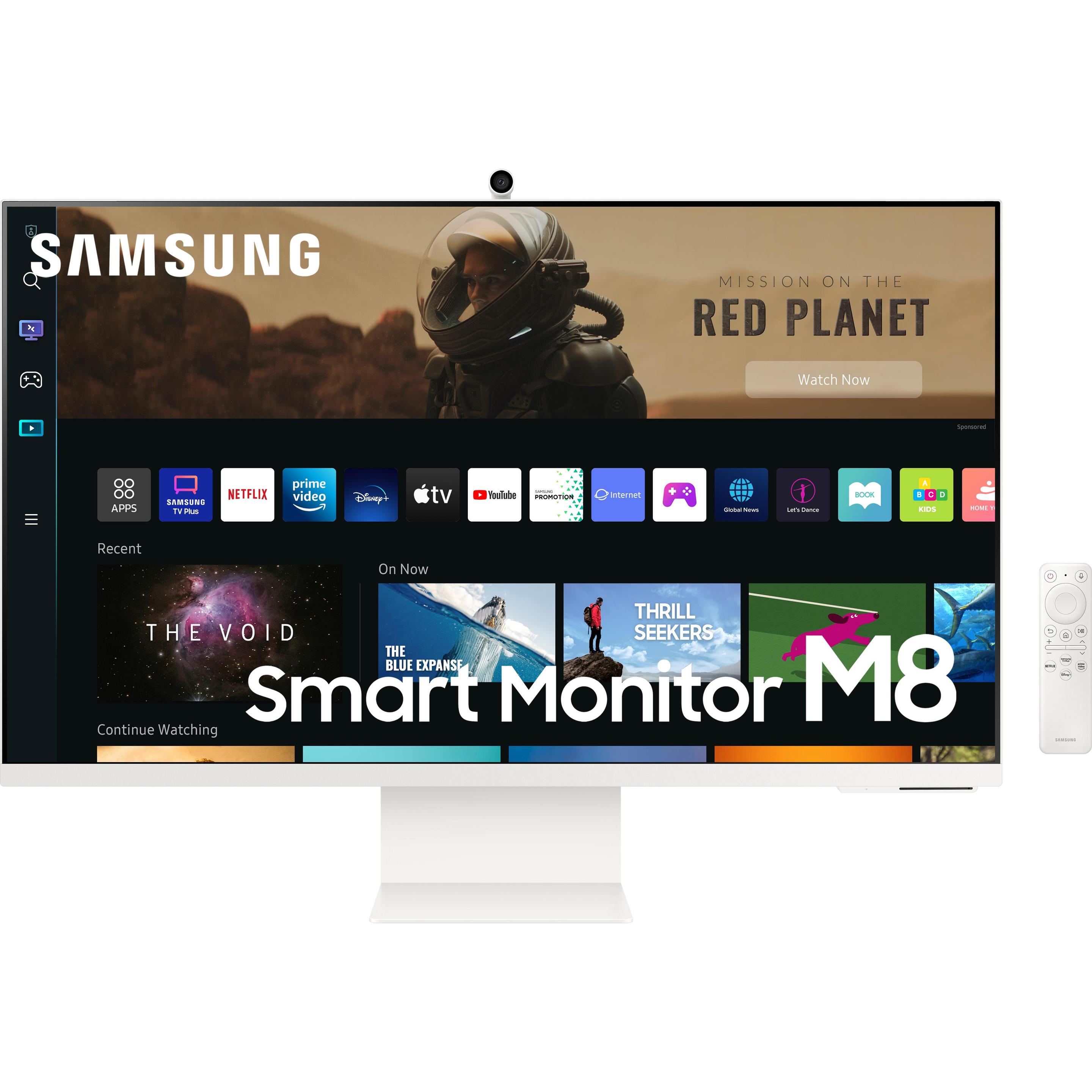 Samsung M8 32型UHD/4Kモニター Amazon.co.jp: Samsung サムスン Smart Monitor M8 32型UHD/4K