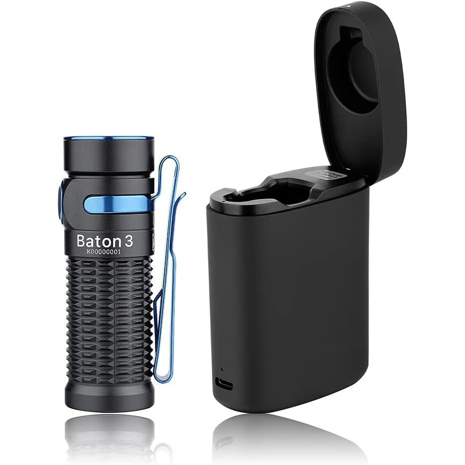 Olight Baton 3 (6.30 cm, 1200 lm) (O-Baton 3 BK#-DI VC-DE)