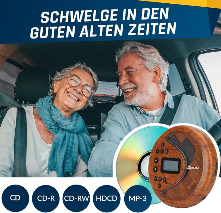 Produktbild Fourze Tragbarer CD-Player mit Bluetooth