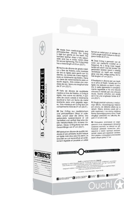 Image du produit Ouch! Silicone Ring Gag