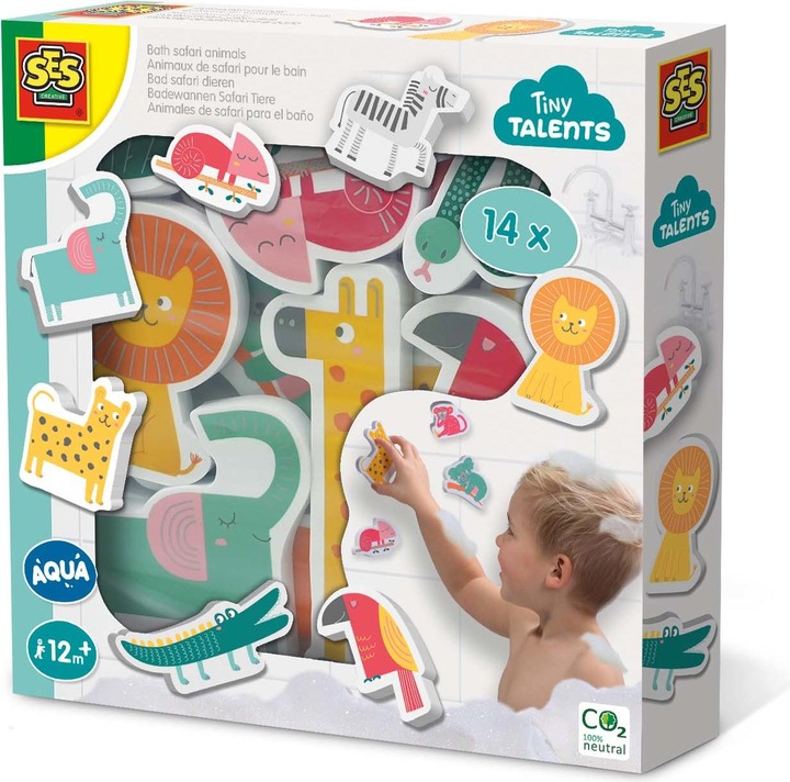 Immagine prodotto Ses Tiny Talents Vaschette da bagno Safari Animals