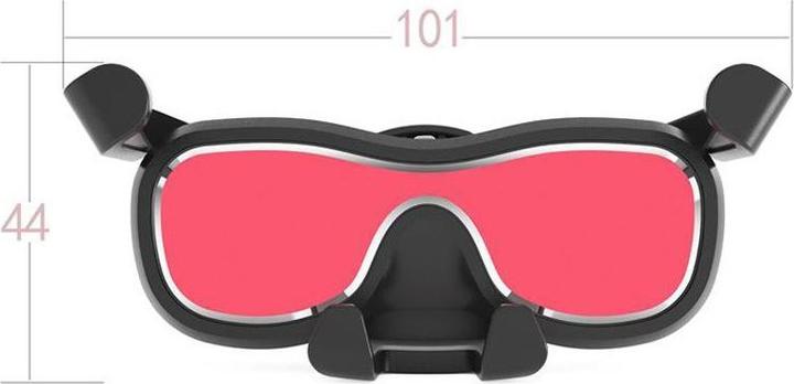 Image du produit Hurtel Support de voiture pour smartphone par gravité pour bouche d'air avec rafraîchisseur d'air noir