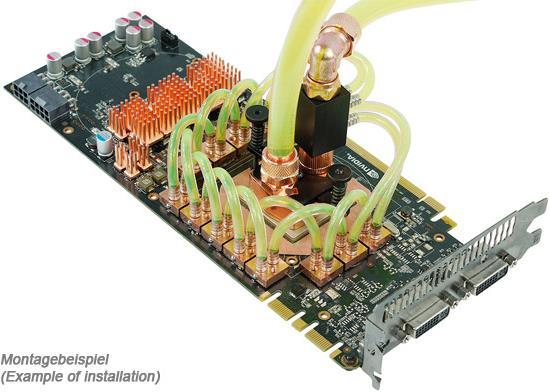 Actual product image Alphacool MCX 5x Distributor