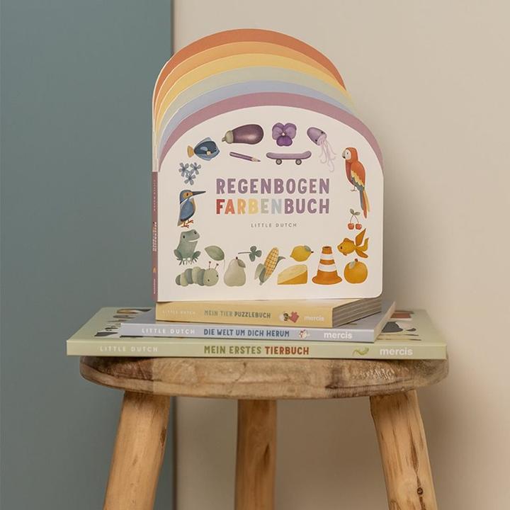 Produktbild Little Dutch Regebogen Farbenbuch (Deutsch)