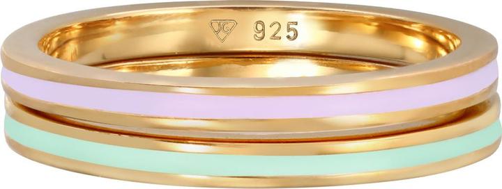 Immagine prodotto Elli Anello a fascia, set di anelli (56, 925 Argento)