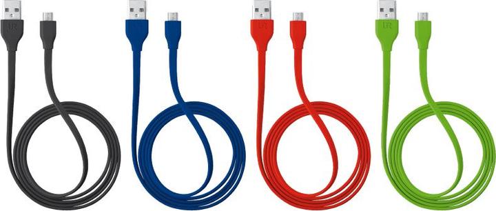 Actual product image Trust Flat Micro-Usb Cable 1m Green (1 m, USB 2.0)