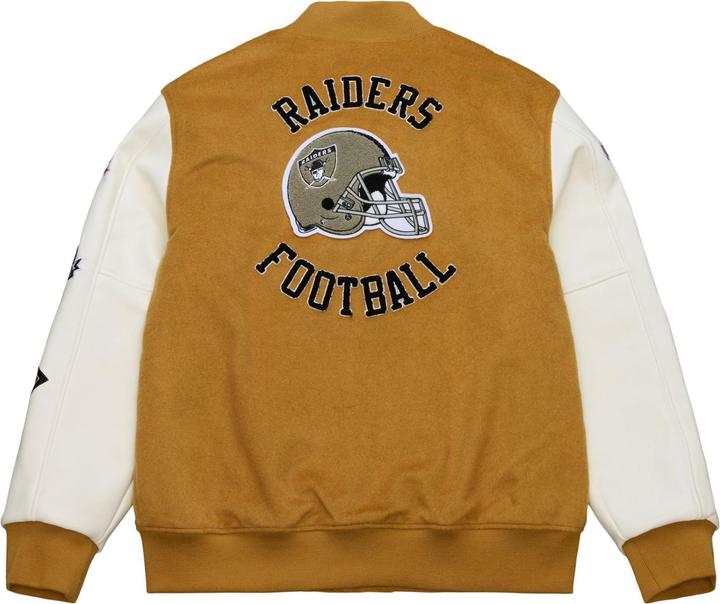 Immagine prodotto Mitchell & Ness Varsity Jacke DUSTED Oakland Raiders - M (M)