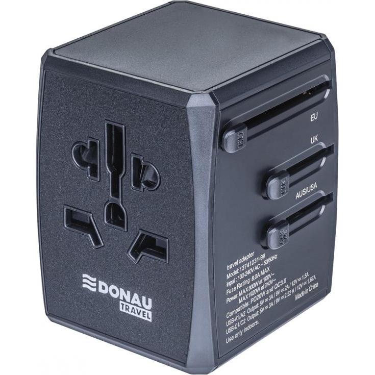 Donau, Adattatore da viaggio, Reiseadapter
