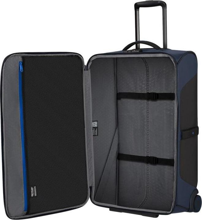 Actual product image Samsonite Reistas Met Wielen - Ecodiver Duffle/Wh 67/24 (medium) Blue Nights (76 l)
