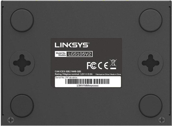 Actual product image Linksys Lgs105 (5 ports)