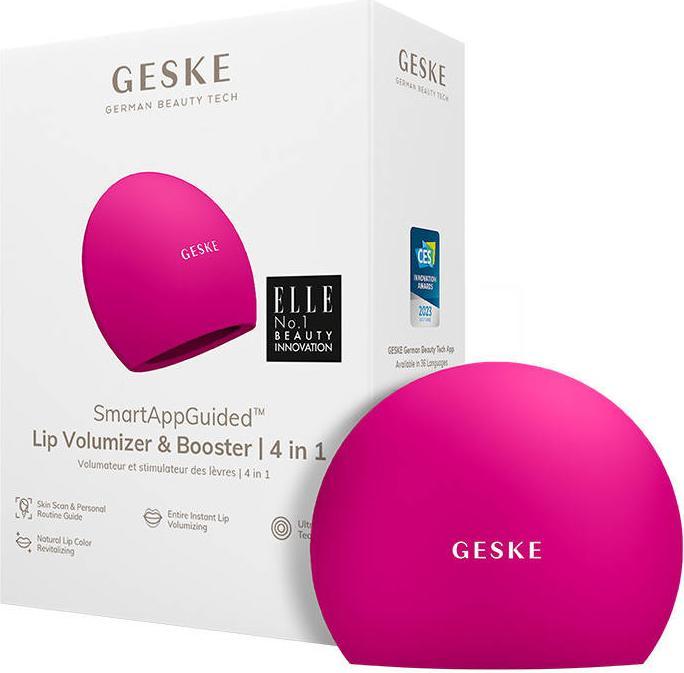 Produktbild Konjac Sponge Silikonowy powiększacz ust 4w1 Geske z Aplikacją (magenta)