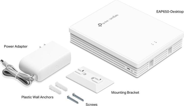 Image du produit TP-Link Omada AX3000 Desktop Dual-Band Wi-Fi 6 Point d'accès (2402 Mbit/s)
