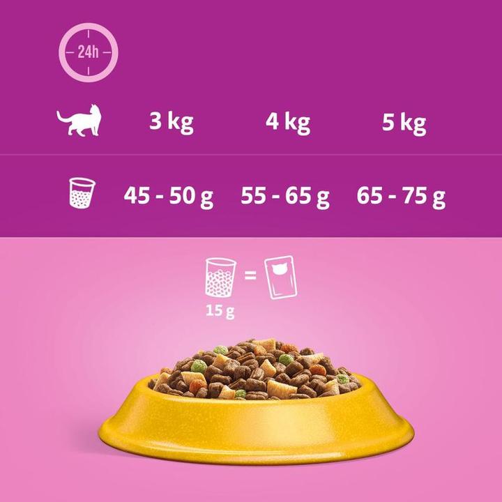 Image du produit Whiskas Sélection de poulet sec 7+ 950g (Senior, 1 pcs, 950 g)