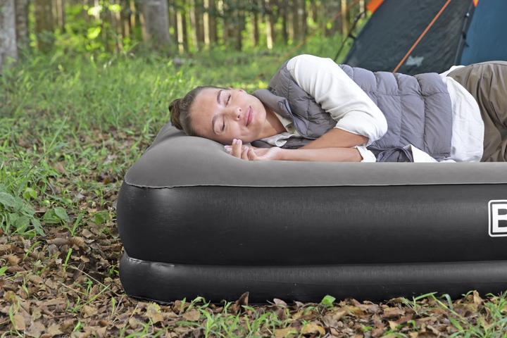 Image du produit Bestway Matelas gonflable 2 places Queen Tritech avec pompe USB intégrée 2,03 m x 1,52 m x 36 cm