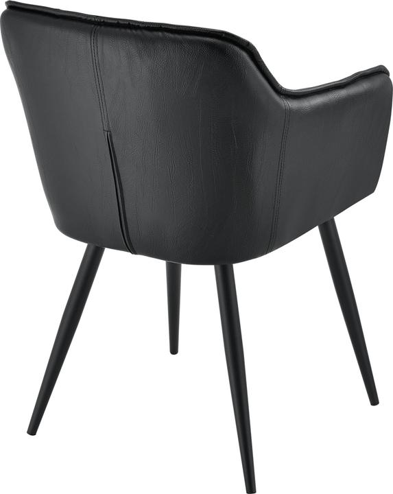 Image du produit En.Casa Chaise de salle à manger (lot de 4) Birmingham Noir