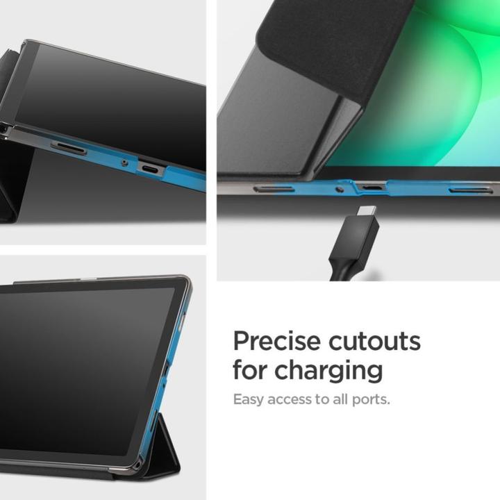 Productafbeelding Spigen - Smart Fold - Samsung Galaxy Tab A9 Plus - Black (Samsung Galaxy Tab A11+, Samsung Galaxy Tab A9+)
