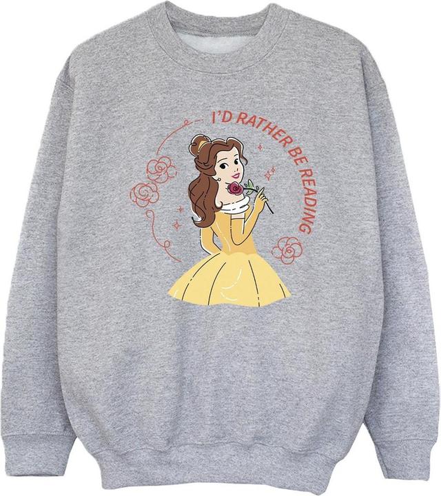 Immagine prodotto Disney Beauty And The Beast I'd Rather Be Reading Felpa Ragazze (152, 158)
