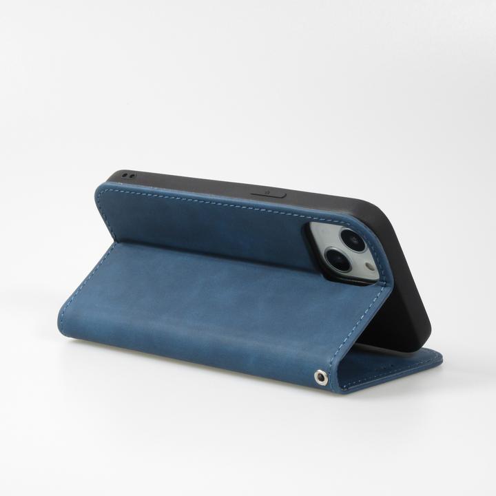 Image du produit PhoneLook Etui cuir Flip Wallet vintage avec fermeture aimantée et compartiment cartes (Apple iPhone 14)