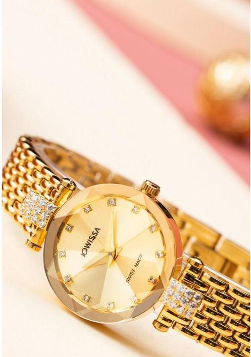 Actual product image Jowissa Facet rhinestones (Analogue wristwatch, 25 mm)