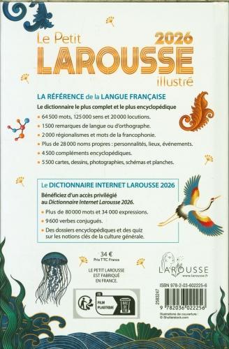 Image du produit Le petit Larousse illustré 2026 (Français, Collectif, 2014)