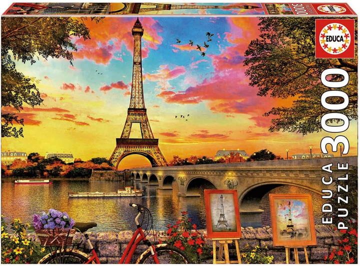 Produktbild Educa Coucher De Soleil A Paris (3000 Teile)