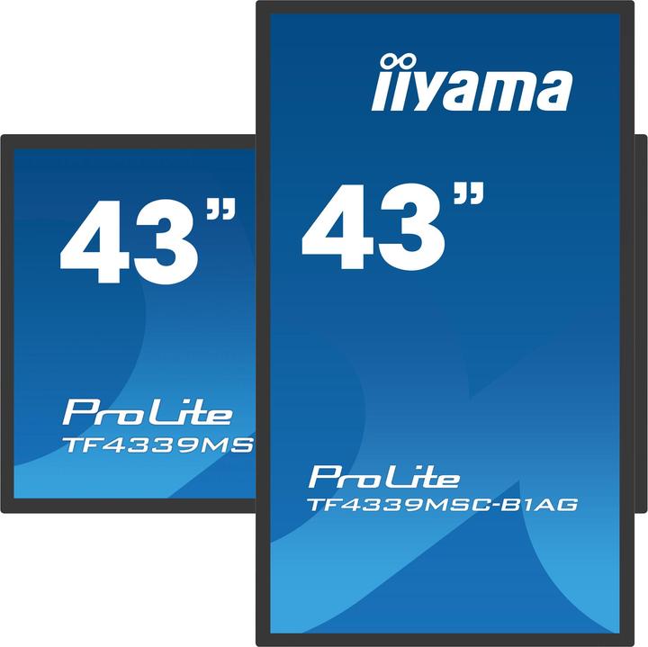Image du produit iiyama TF4339MSC-B1AG (1920 x 1080 pixels, 43")