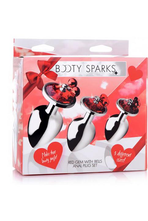 Actual product image XR Brands Red Gem with Bells