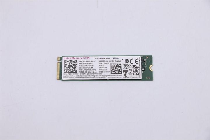 Produktbild Lenovo Ssd asm (1000 GB, M.2 2280)