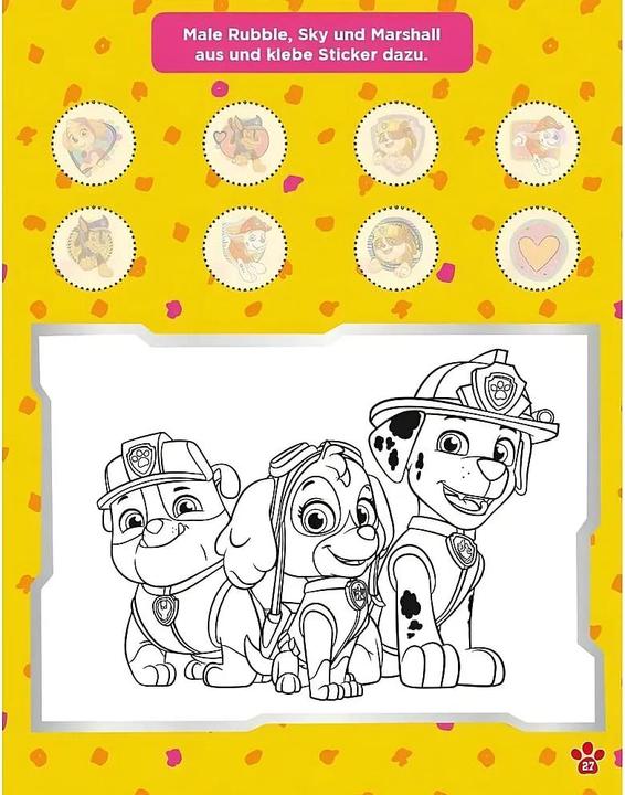 Produktbild Panini Paw Patrol Sticker Album Set (Deutsch, Booster Pack)