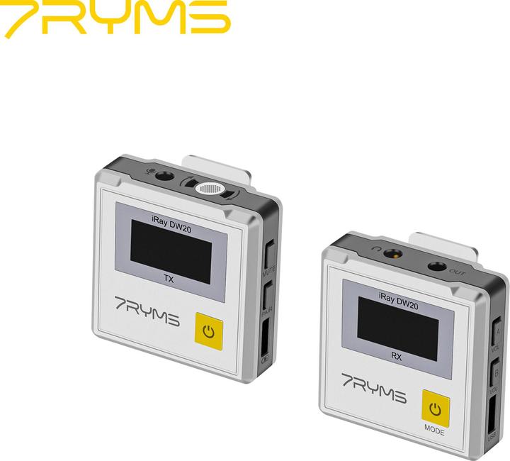 Produktbild 7Ryms 2.4G Dual-channel Wireless Microphone Black