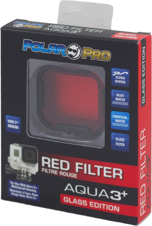 Rot Filter für GoPro Hero 4 (Hero 4, Hero 3+)