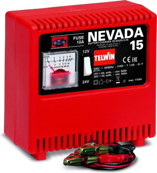 Productafbeelding Telwin acculader Nevada 15 (12V, 24V, 9 A)