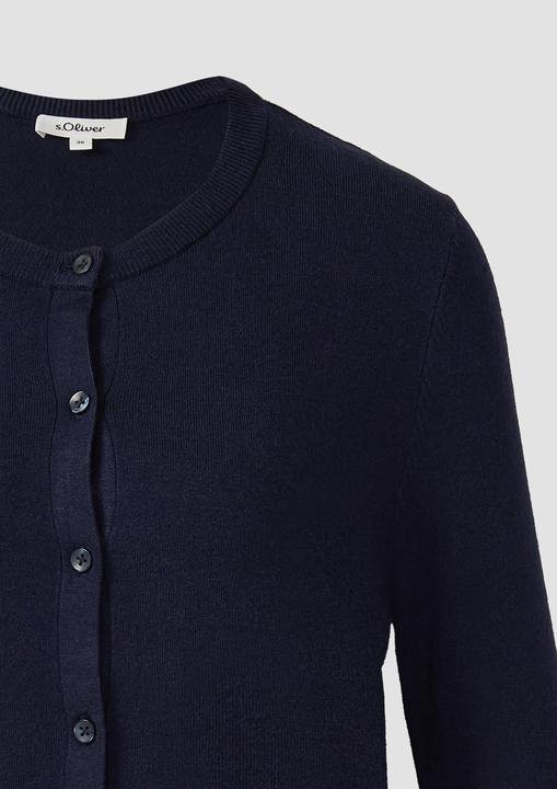 Produktbild s.Oliver Strickjacke Feinstrickcardigan aus Viskosemix (44)