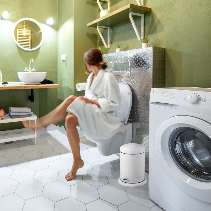 Immagine prodotto Relaxdays bidone-bagno (5 l)